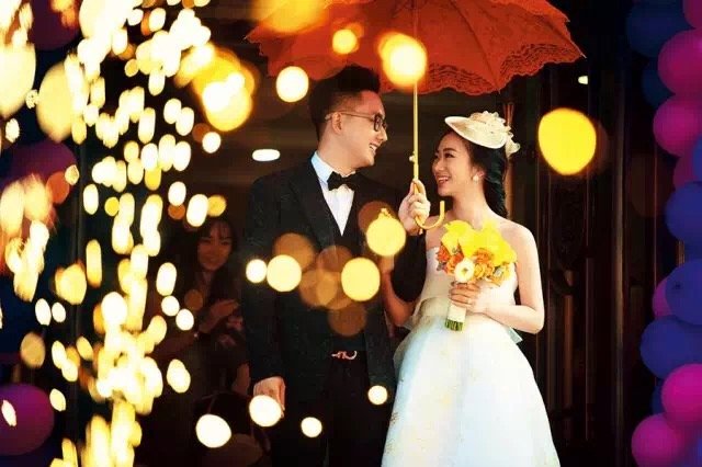 以光绘色 控制好光源色温拍出最美婚纱照